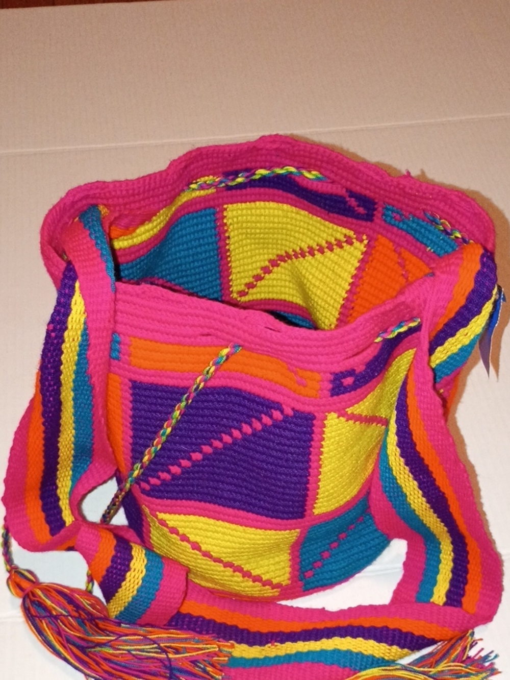 Gorgeous One Of A Kind Handmade Bucket Bag